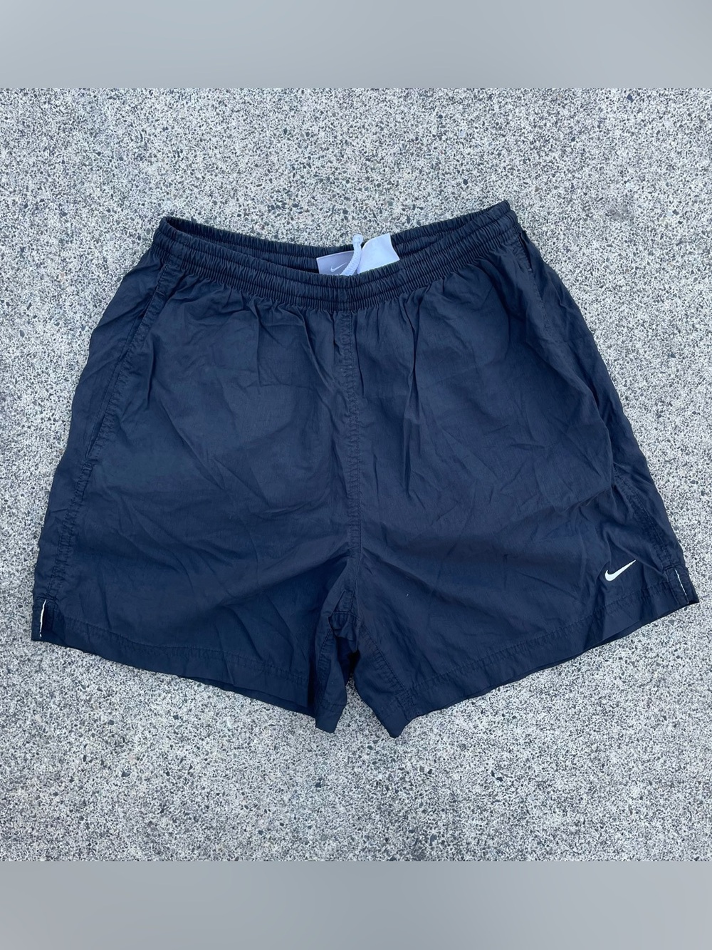 Y2k black Nike nylon shorts women’s small
